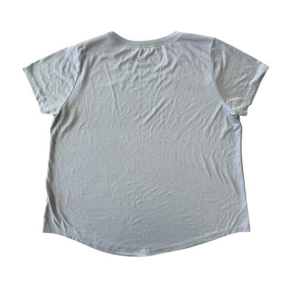 Nike T Shirt Womens 1X Legend Dri Fit Short Sleeve Logo Swoosh Top Athletic Blue - Picture 3 of 5